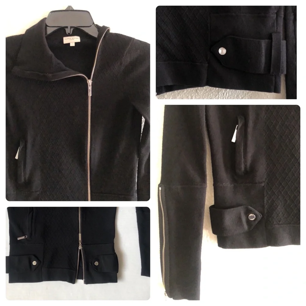 KAREN MILLEN ENGLAND BLACK JACKET/PREOWNED - Picture 10 of 17